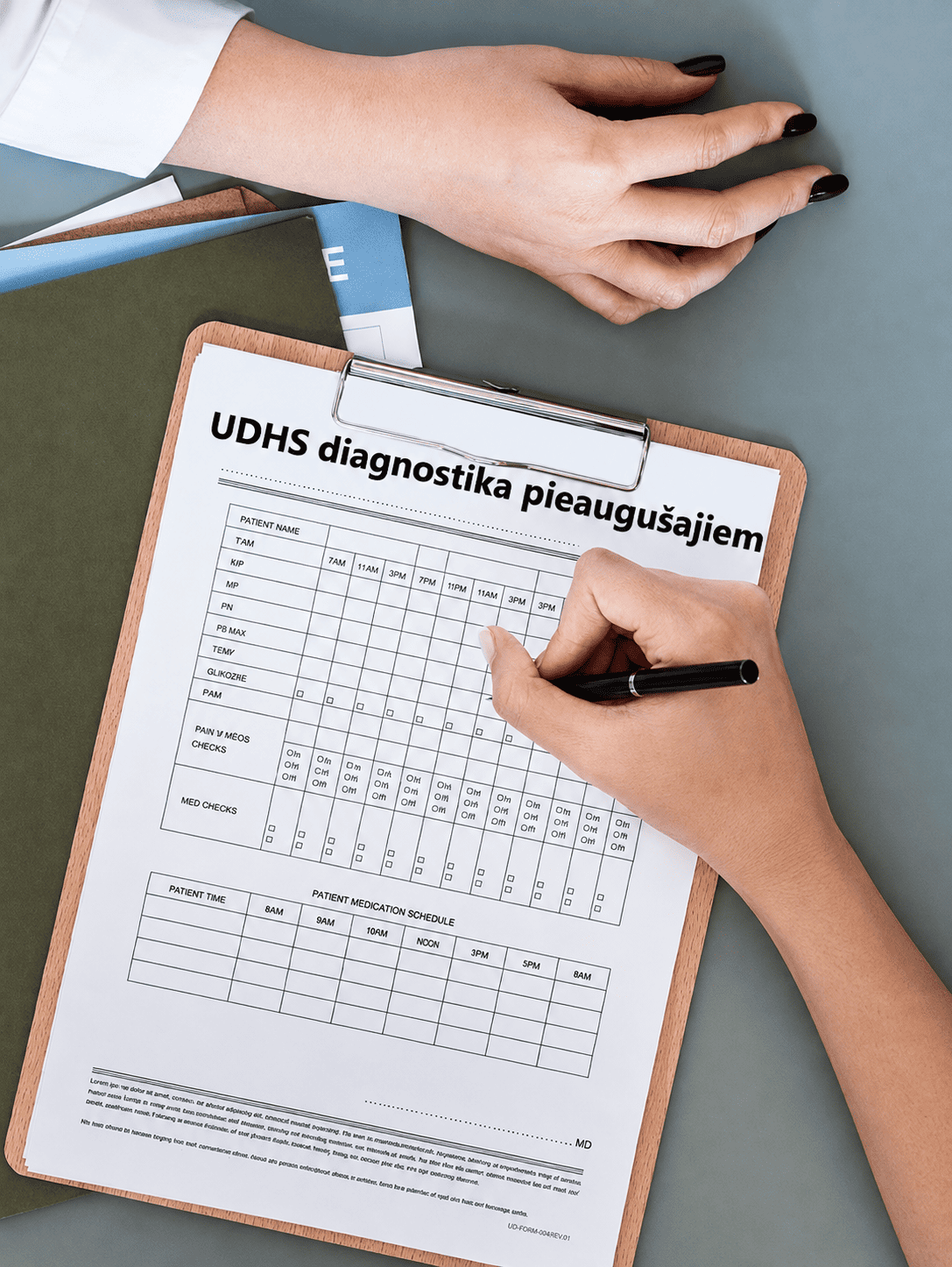udhs diagnostika pieaugušajiem
